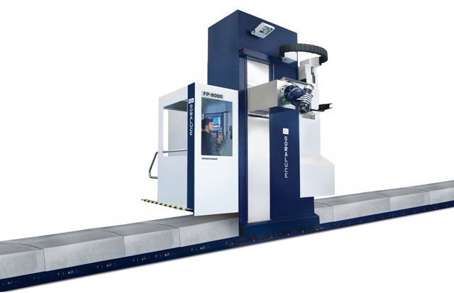 #BIEMH2014 - SORALUCE FP-12000 FLOOR TYPE MILLING-BORING CENTRE OFFERS HIGH VERSATILITY AND PRODUCTIVITY FOR MEDIUM AND LARGE SIZE COMPONENTS MACHINING